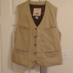 XL Men's Orvis Twill Vest
